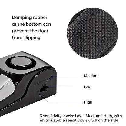 🛡️ LekkaSafe™ Door Stop Alarm – Your Invisible Bodyguard