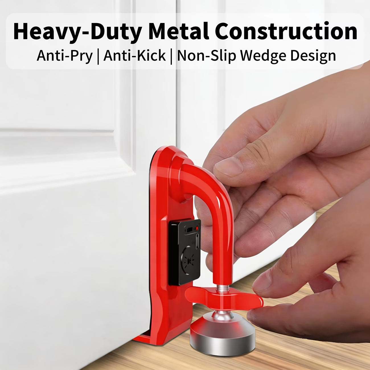 🔒 LekkaSafe™ Secure Door – Heavy-Duty Reinforcement Lock with Alarm